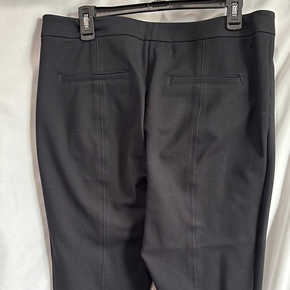 Anthropologie Black Skinny Pants Streamlined Tapered Design - Picture 6 of 12